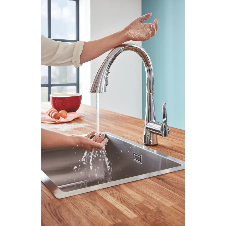 Мийка для кухні із нержавіючої сталі Grohe K700 (31726SD0)