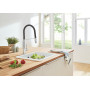 Змішувач для кухні з гнучким виливом Grohe Concetto new (31491000)