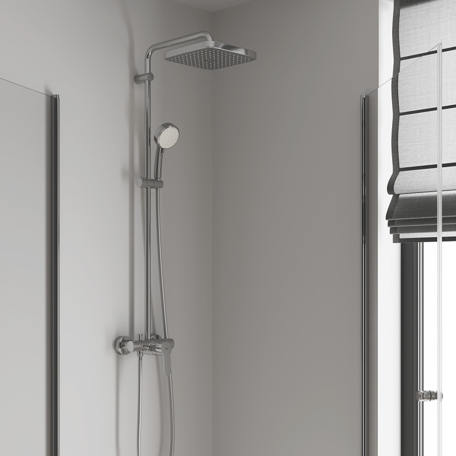 Душова система зі змішувачем для душа Grohe New Tempesta Cosmop. System (26692000)