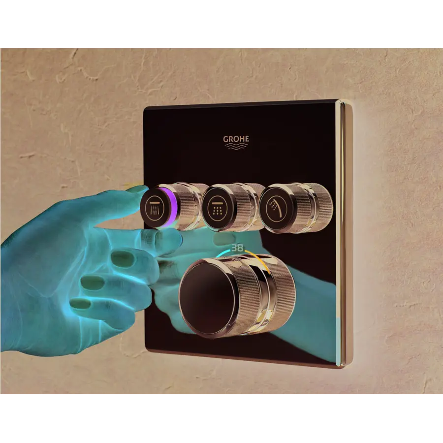 Термостат прихованого монтажу на 3 споживача Grohe Grohtherm SmartControl (29126000)