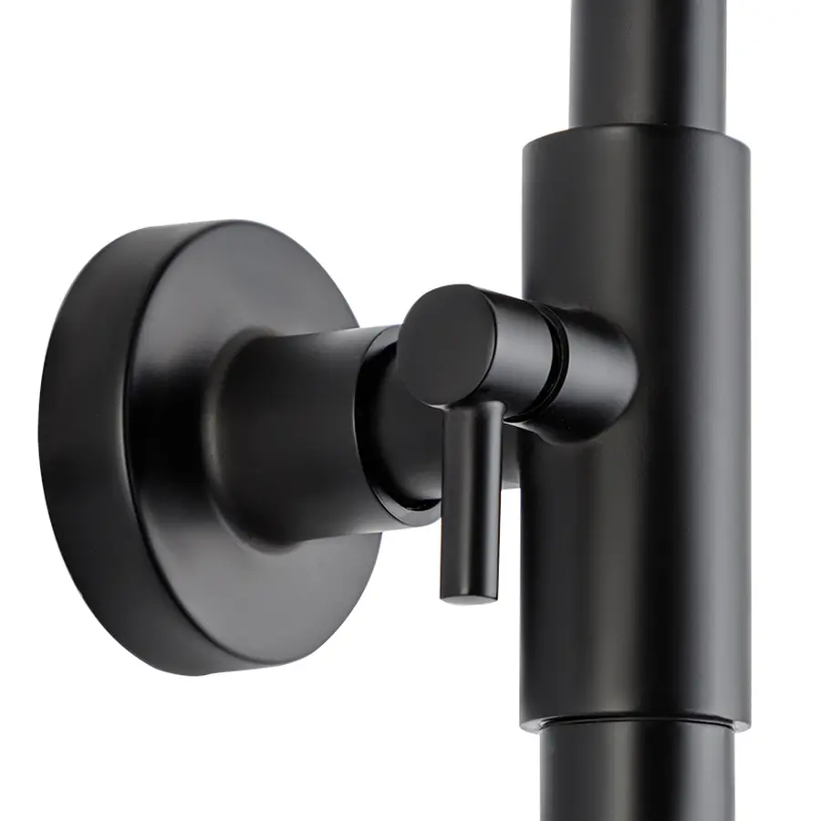 Душова колона із змішувачем Haiba Alex 003-J Чорна (HB3940)