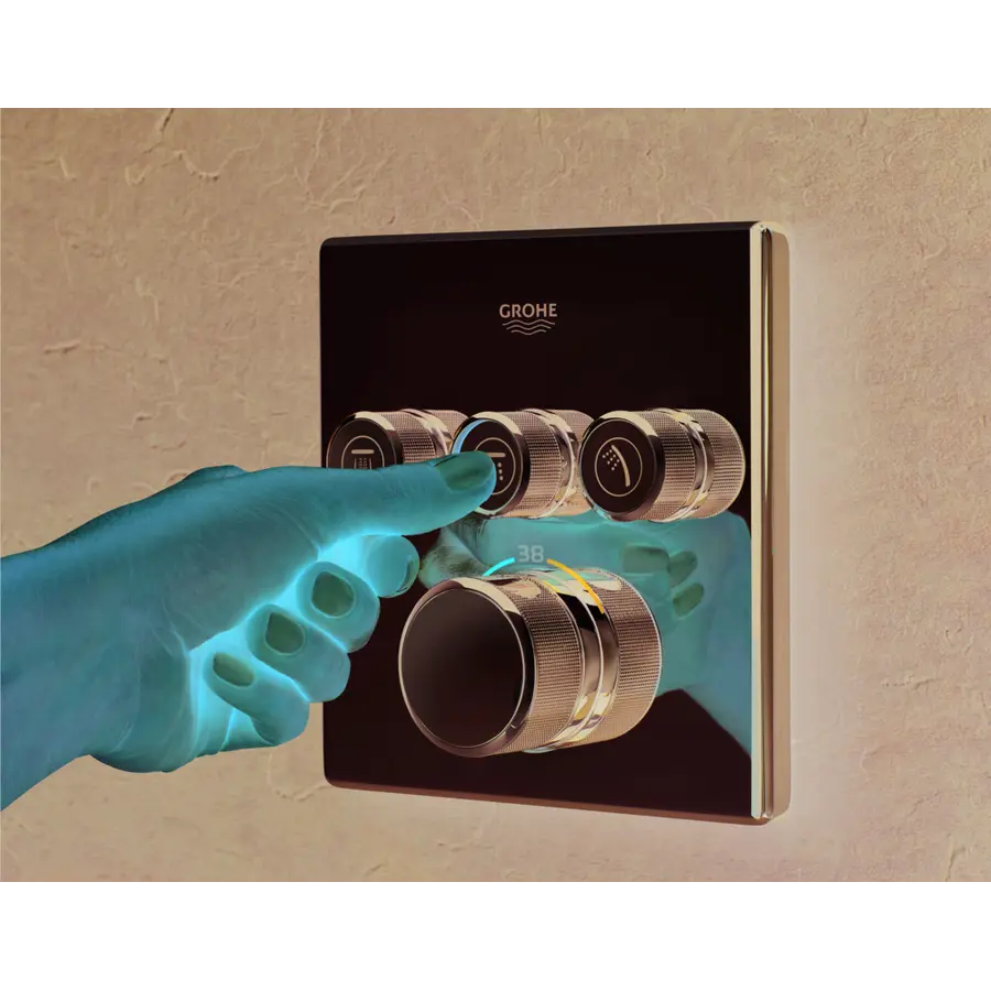Термостат прихованого монтажу на 3 споживача Grohe Grohtherm SmartControl (29126000)