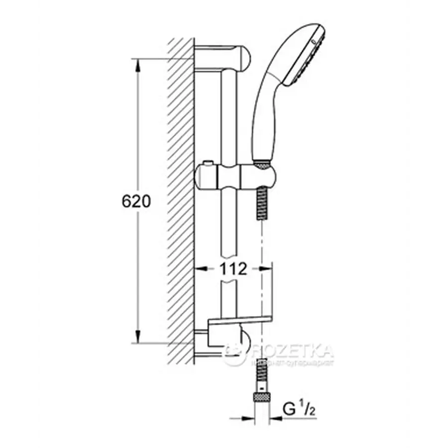 Набір змішувачів Grohe Eurosmart M-Size (123248MK)