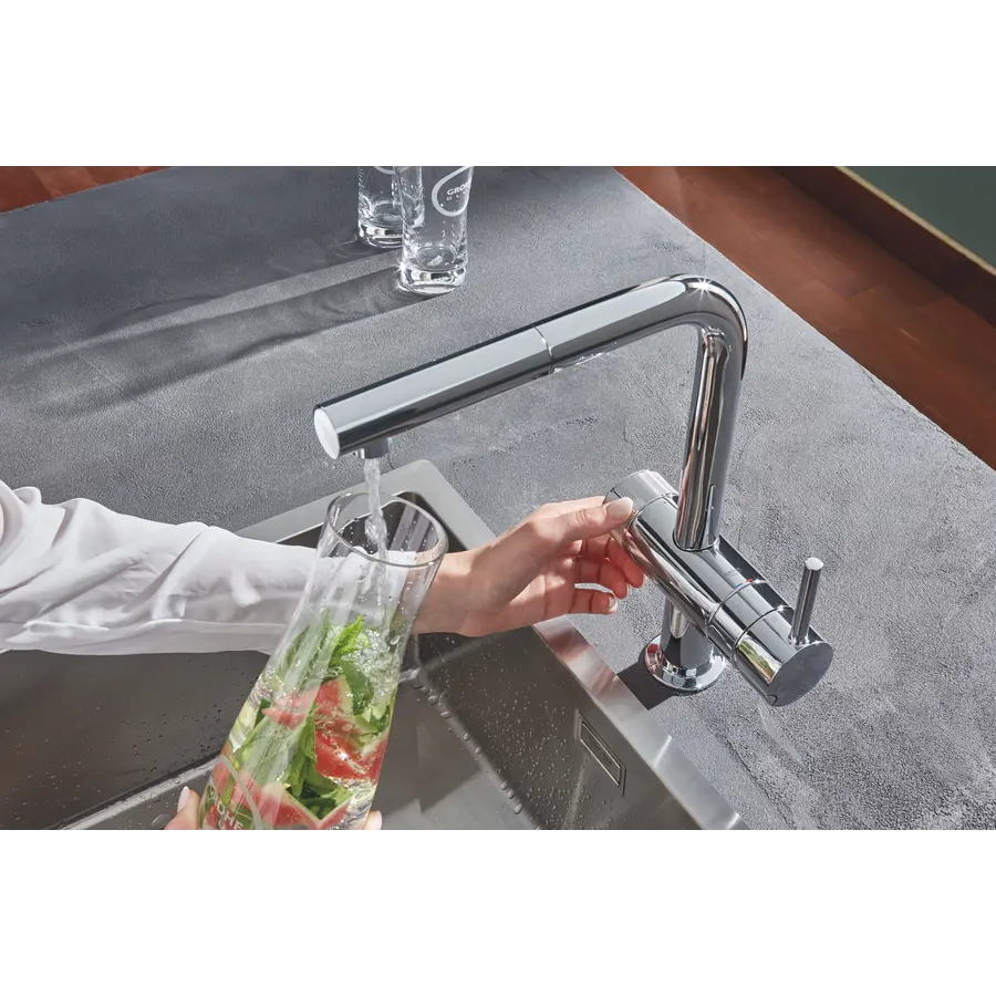 Змішувач для кухні з підключенням до фільтру Grohe Blue Pure (31721000)