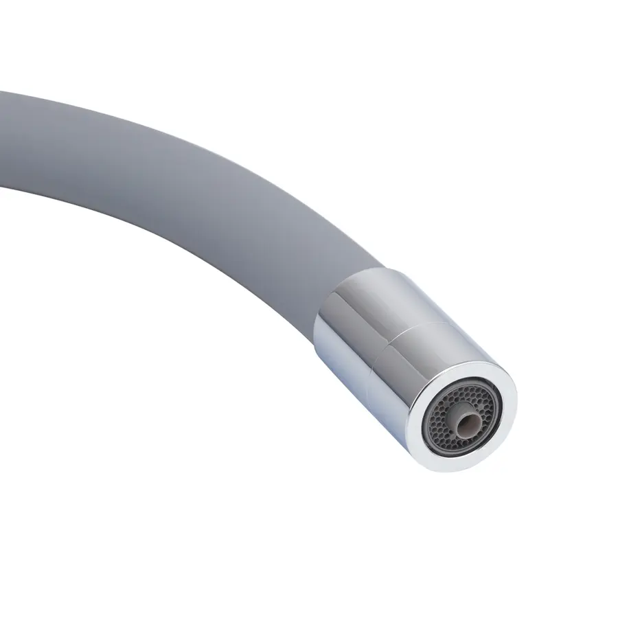 Кухонний змішувач з силік. виливом і вих. для питної води KOER KB-72002-01 (KR3383)