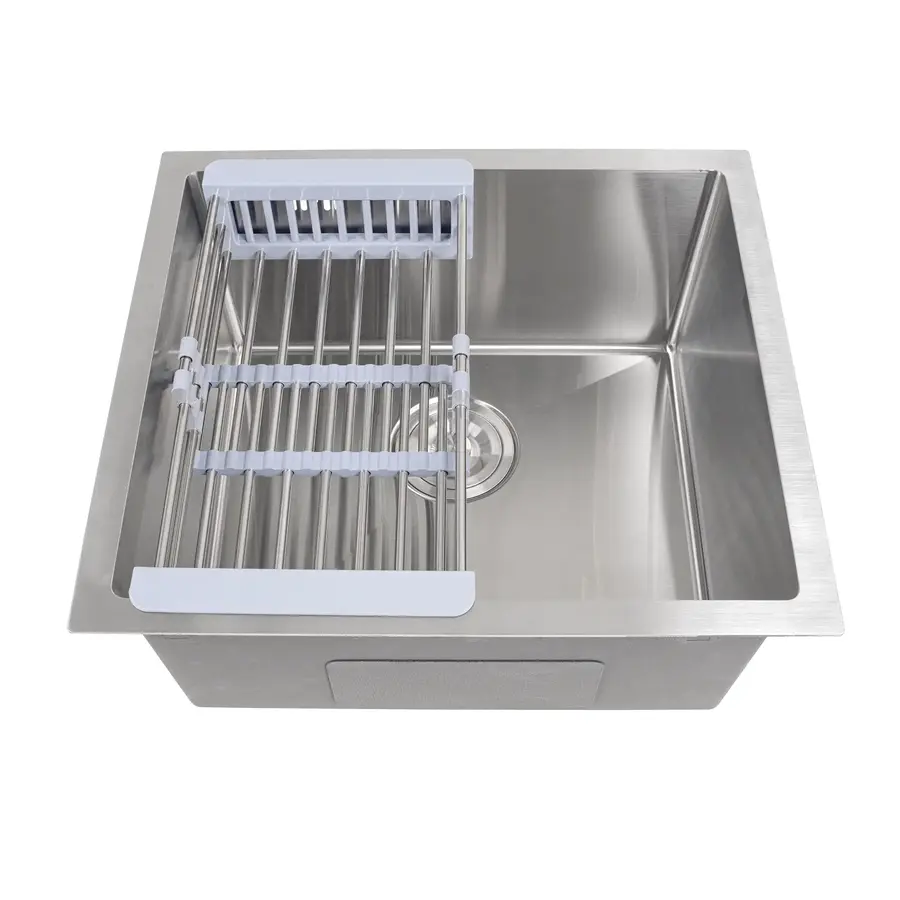 Мийка кухонна з нержавіючої сталі 50 см під стільницю 1.5 мм Nett NS-5045