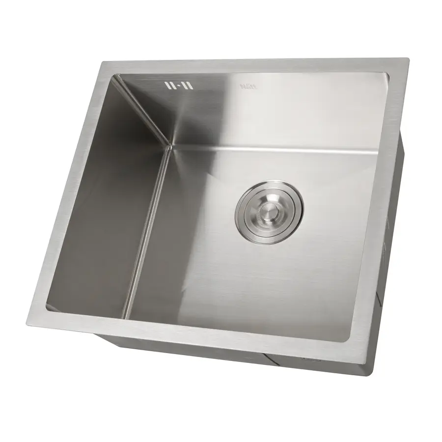 Кухонна мийка з нержавіючої сталі 50 см під стільницю Nett NS-5045