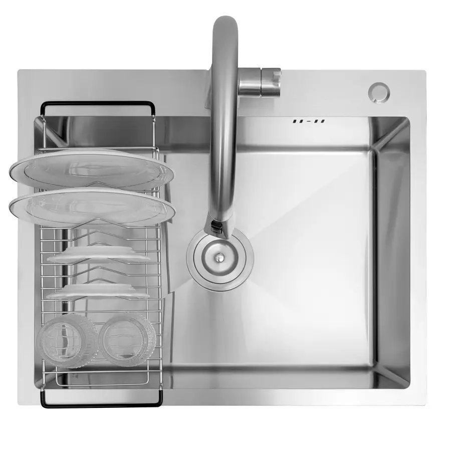 Коландер на мийку для посуду, кошик решітка (сітка) у мийку для сушки посуду Nett KSS-432