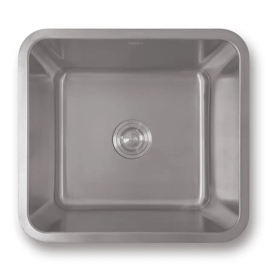 Мийка кухонна з нержавіючої сталі 45 см під стільницю Nett NS-4643