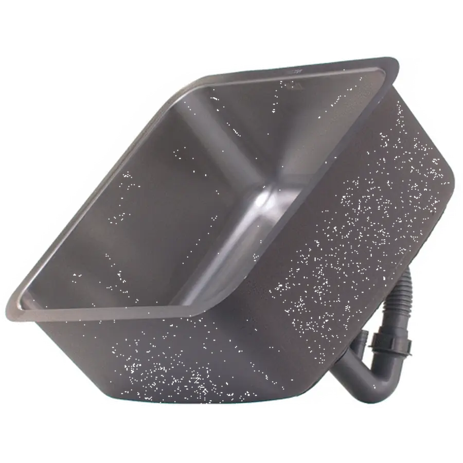 Мийка кухонна з нержавіючої сталі 45 см під стільницю Nett NS-4643