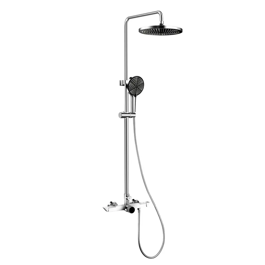 Душова система зовнішнього монтажу для душу хром Nett WH-19