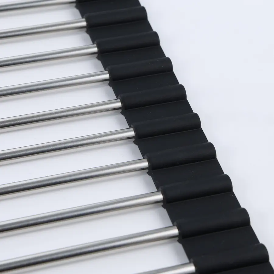 Килимок для мийки нержавіючий розсувний Nett KU-19(52)