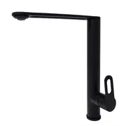 Змішувач чорний для мийки кухонної з нержавійки Nett OB-30