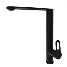 Змішувач чорний для мийки кухонної з нержавійки Nett OB-30