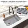 Силіконовий килимок в мийку термостійкий Nett SG-6433