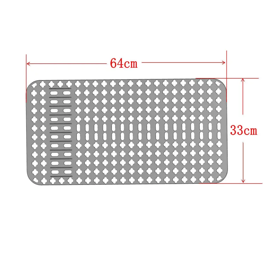 Силіконовий килимок в мийку термостійкий Nett SG-6433