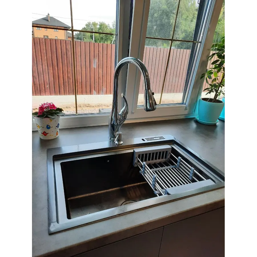 Решітка для мийки з нержавіючої сталі Nett KS-3022