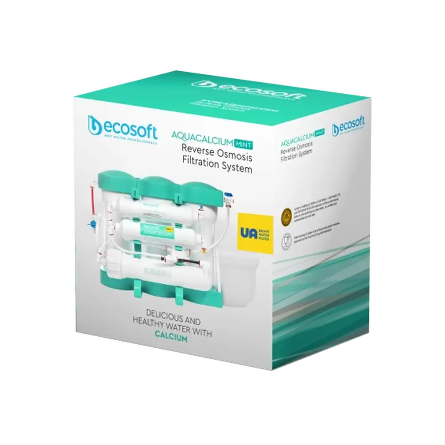 Фільтр зворотного осмосу Ecosoft P’URE AQUACALCIUM Mint (MO675PUREMACECO)