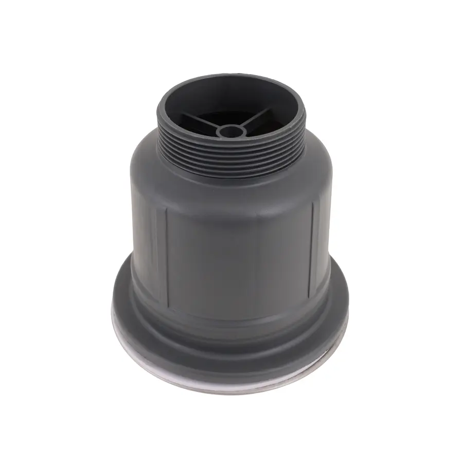 Сифон для мийки на кухню з нержавійки з переливом колбою DKS-99