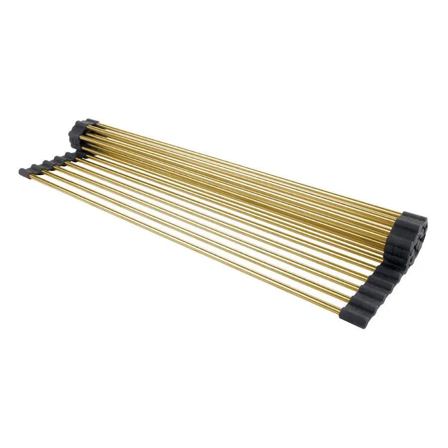 Золотий нержавіючий килимок для мийки Nett KG-19(43)