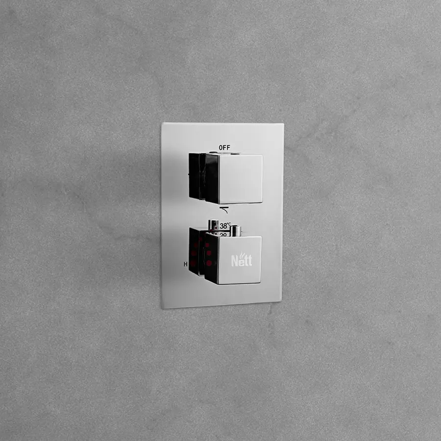 Душова система з термостатом внутрішнього монтажу для душу Nett TSH-473