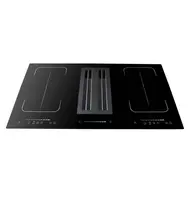 Острівна варильна поверхня з вбудованою витяжкою Nett NG-9052