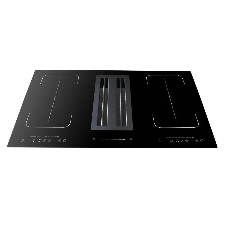 Острівна варильна поверхня з вбудованою витяжкою Nett NG-9052