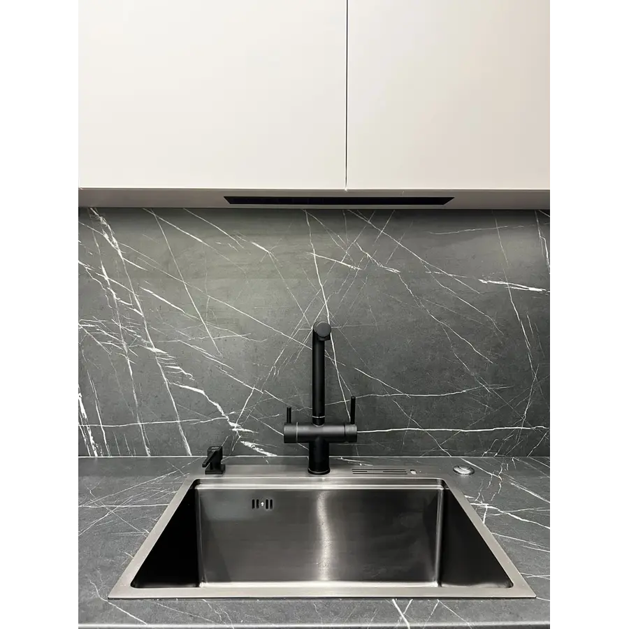 Комбінований змішувач на кухню чорний 4в1 Nett FWB-33