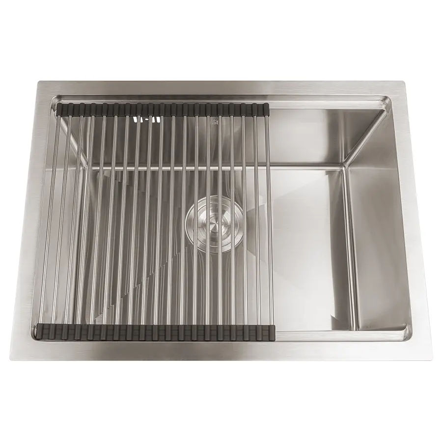 Мийка під стільницю з нержавійки кухонна станція Nett NS-5742