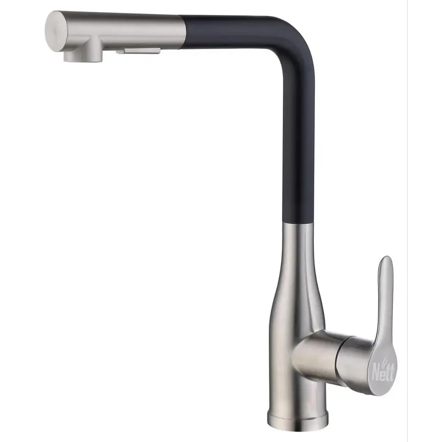 Комплект кухонної мийки та змішувача з нержавіючої сталі NS-4643