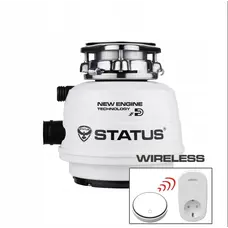 Подрібнювач харчових відходів STATUS NEXT 200 Compact з дистанційним керуванням