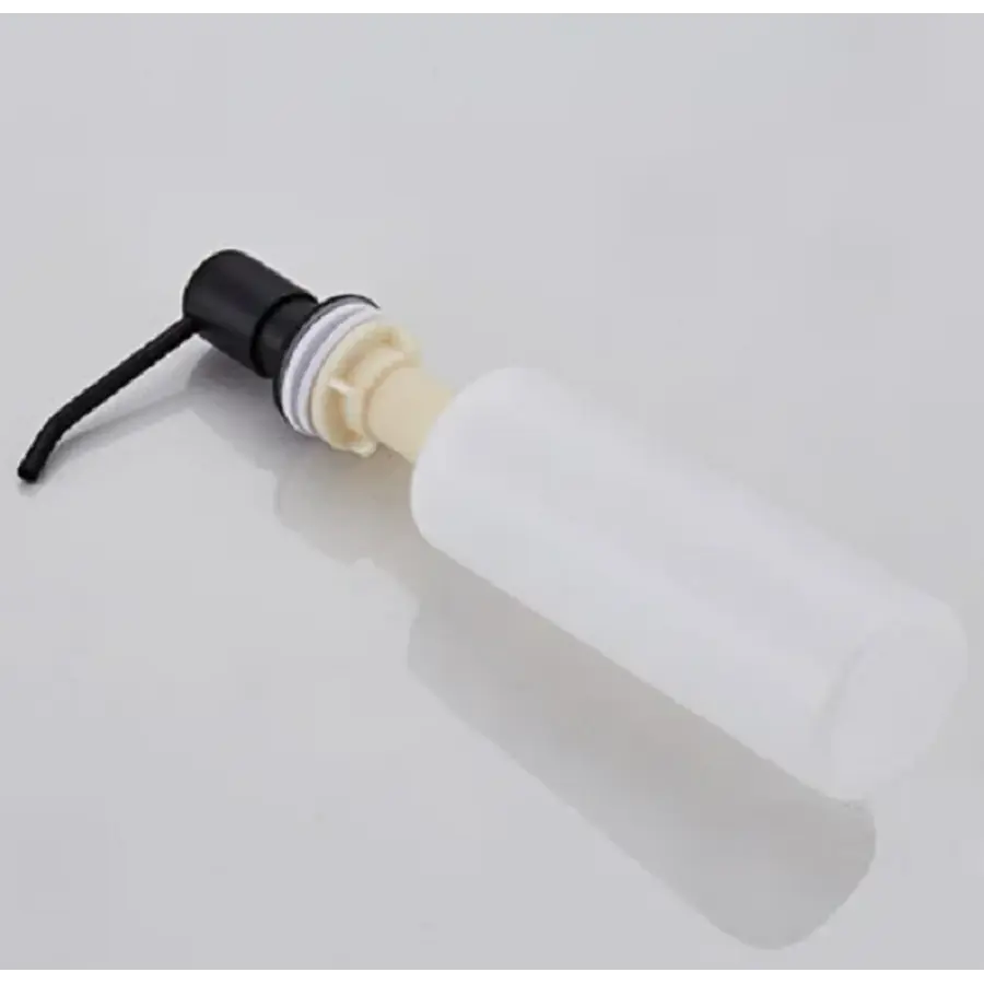 Чорний дозатор для мила на мийку Nett DB-300