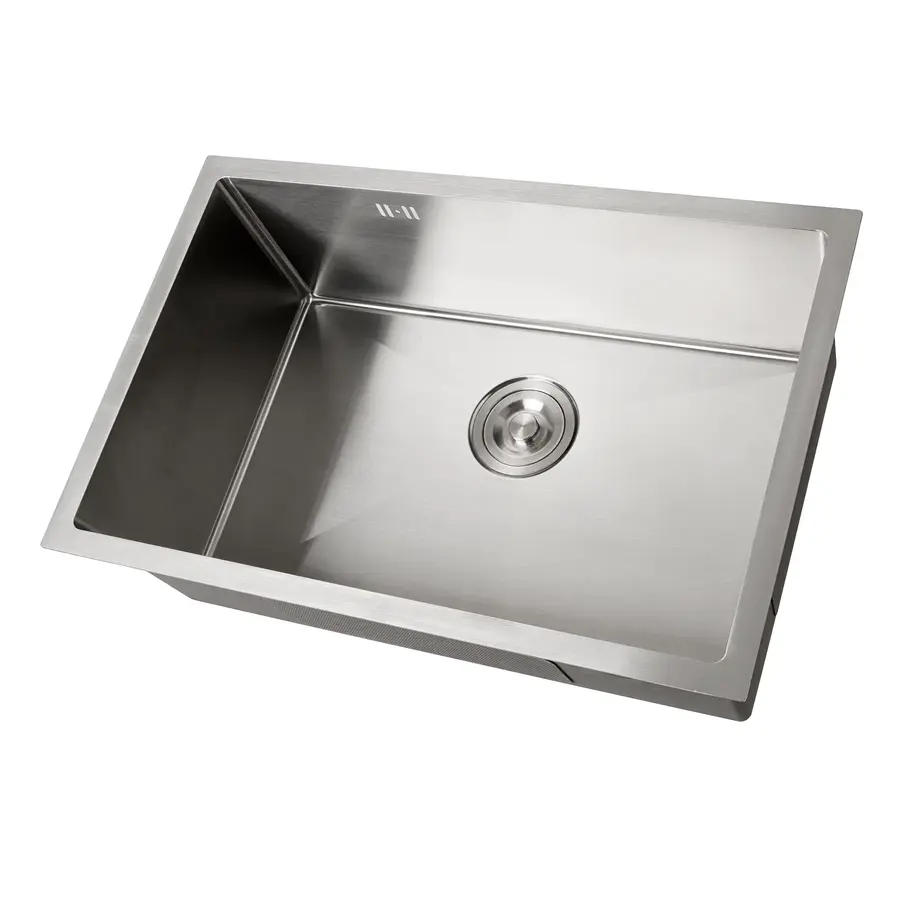 Кухонна мийка з нержавійки під стільницю 1.5 мм Nett NS-6845