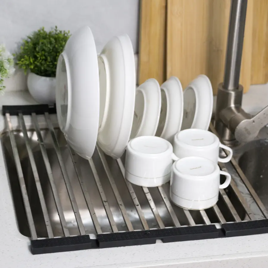 Нержавіючий килимок для мийки дизайнерський Nett KH-16 (45)