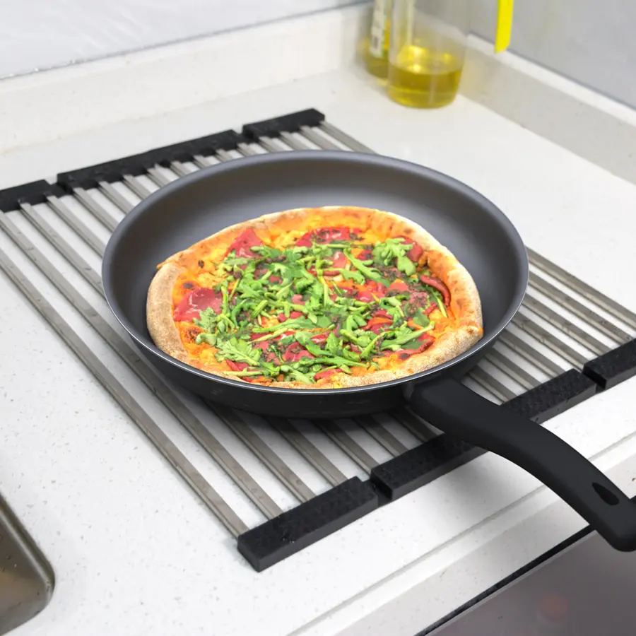 Нержавіючий килимок для мийки дизайнерський Nett KH-16 (45)