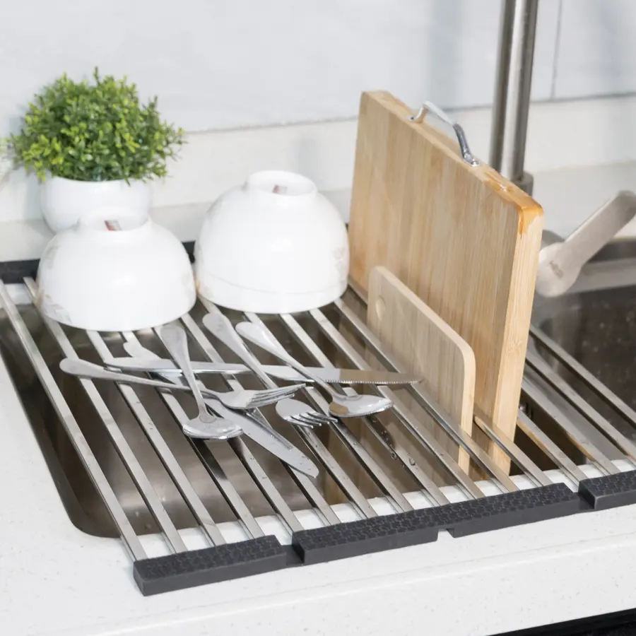 Нержавіючий килимок для мийки дизайнерський Nett KH-16 (45)