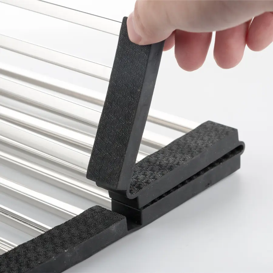 Нержавіючий килимок для мийки дизайнерський Nett KH-16 (45)