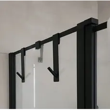 Гачок для рушників навісні чорний металевий Nett GB-13