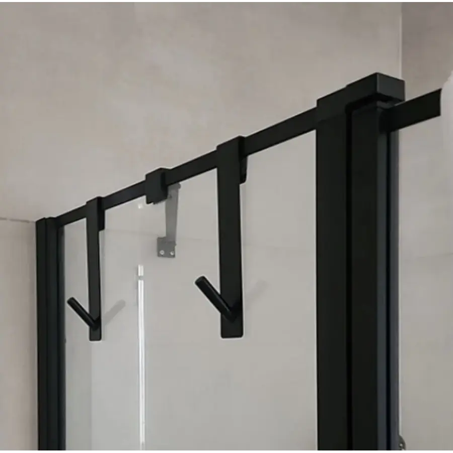 Гачок для рушників навісні чорний металевий Nett GB-13