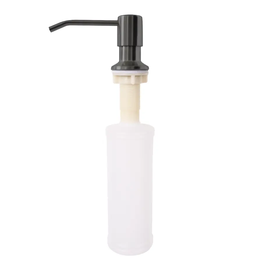 Дозатор для кухонної мийки графітовий врізний Nett Gr-300