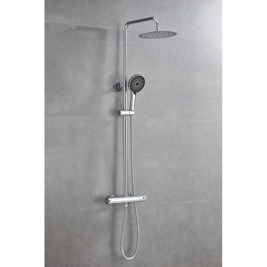 Душова система з термостатом зовнішнього монтажу для душу Nett SSH-24