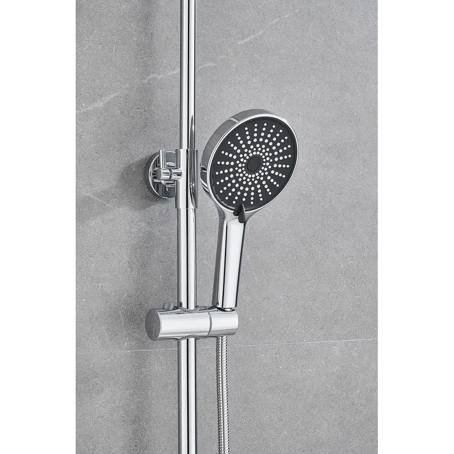 Душова система з термостатом зовнішнього монтажу для душу Nett SSH-24