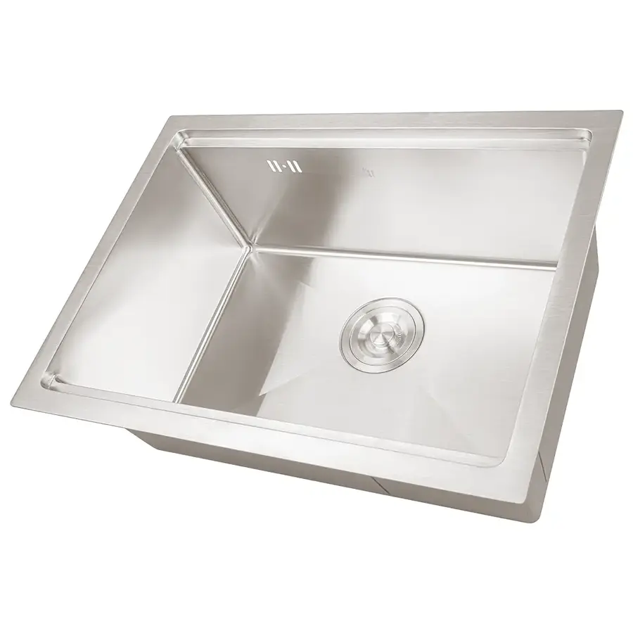 Кухонна мийка з нержавійки 1.5 мм під стільницю Nett NS-5742