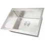 Кухонна мийка з нержавійки 1.5 мм під стільницю Nett NS-5742