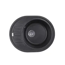 Кухонна мийка зі штучного каменю Kroner KRP Komposit GRB-6250