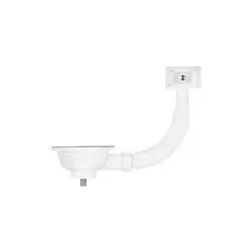 Резьбовой выпуск KronoPlast 3 1/2''х40 мм с квадратным переливом NS1001РР07