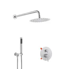 Душевая система скрытого монтажа Kroner KRP Edelstahl Klassisch - ESG082