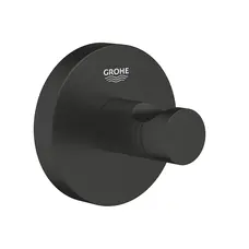 Гачок для рушника Grohe QuickFix Start 411732430 чорний Гачок для рушника Grohe QuickFix Start 411732430 чорний