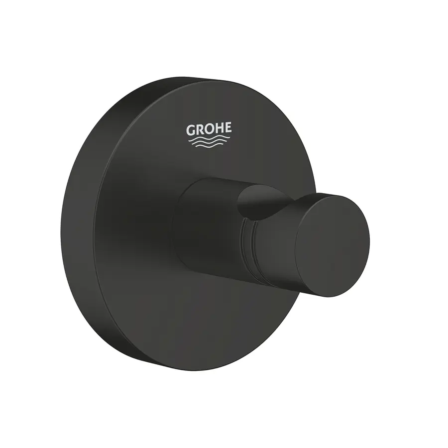 Гачок для рушника Grohe QuickFix Start 411732430 чорний