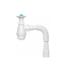 Сифон для раковины KronoPlast 1 1/4''х40 мм с литым выпуском SТ12000043 (Т1050)<br>